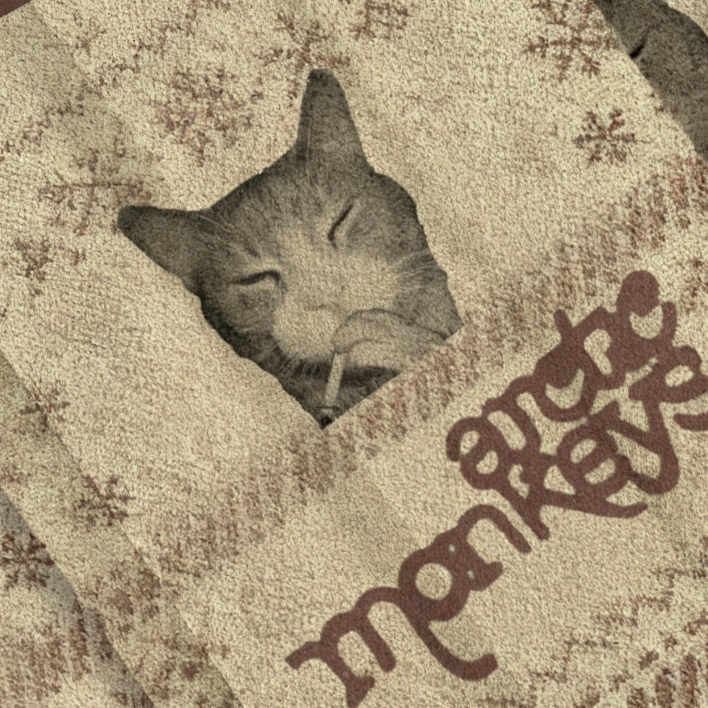 Arctic Monkeys Cat Meme With Cigarette Ugly Sweatshirt