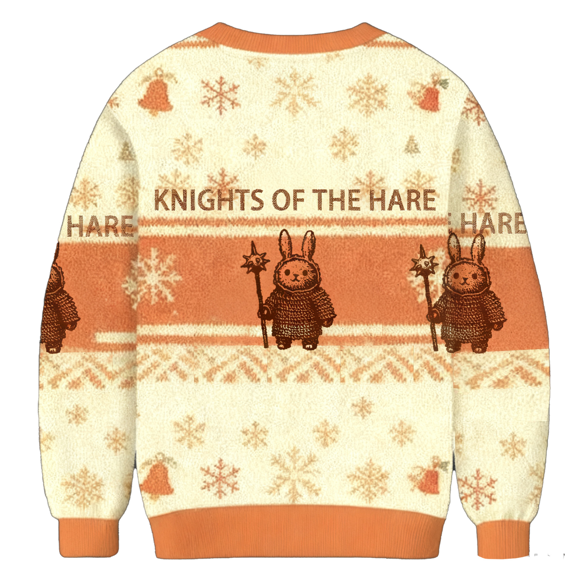 Knights Of The Hare Christmas Ugly Sweatshirt