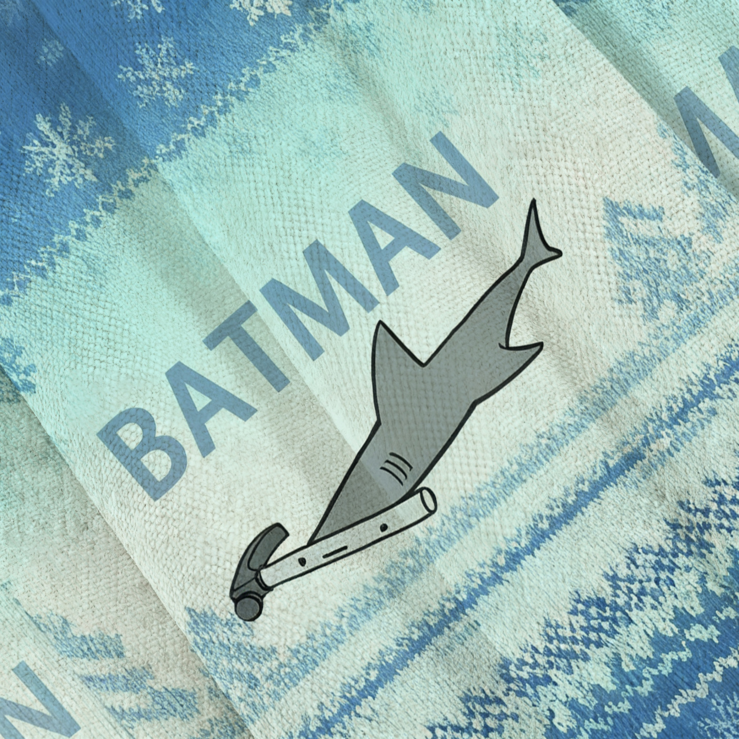 Hammer Batman Meme Christmas Ugly Sweatshirt