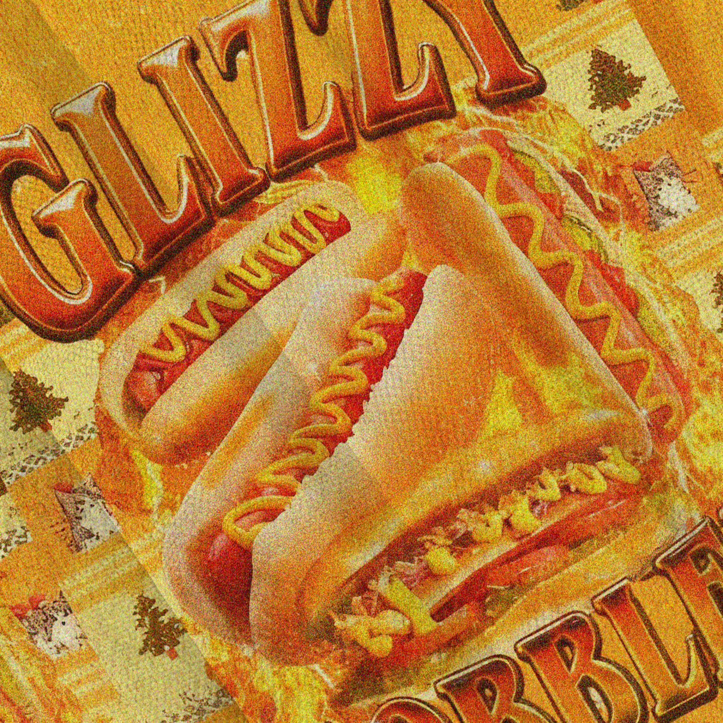 Baddiecat Glizzy Gobbler Hot Dog Christmas Ugly Sweatshirt