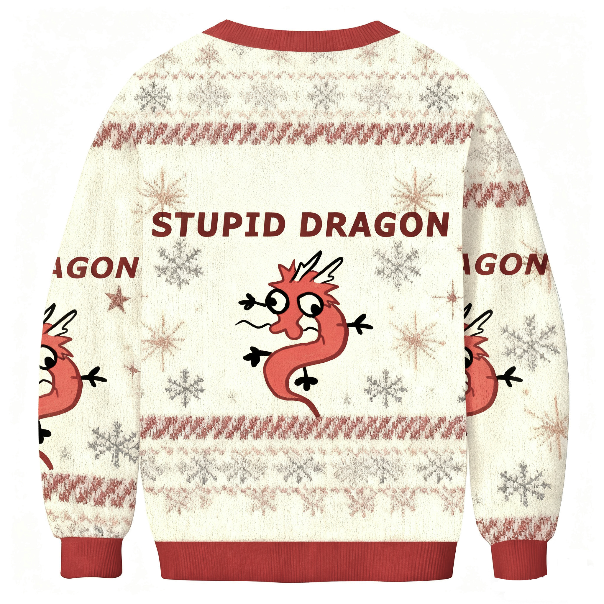 Stupid Dragon Ugly Sweatshirt