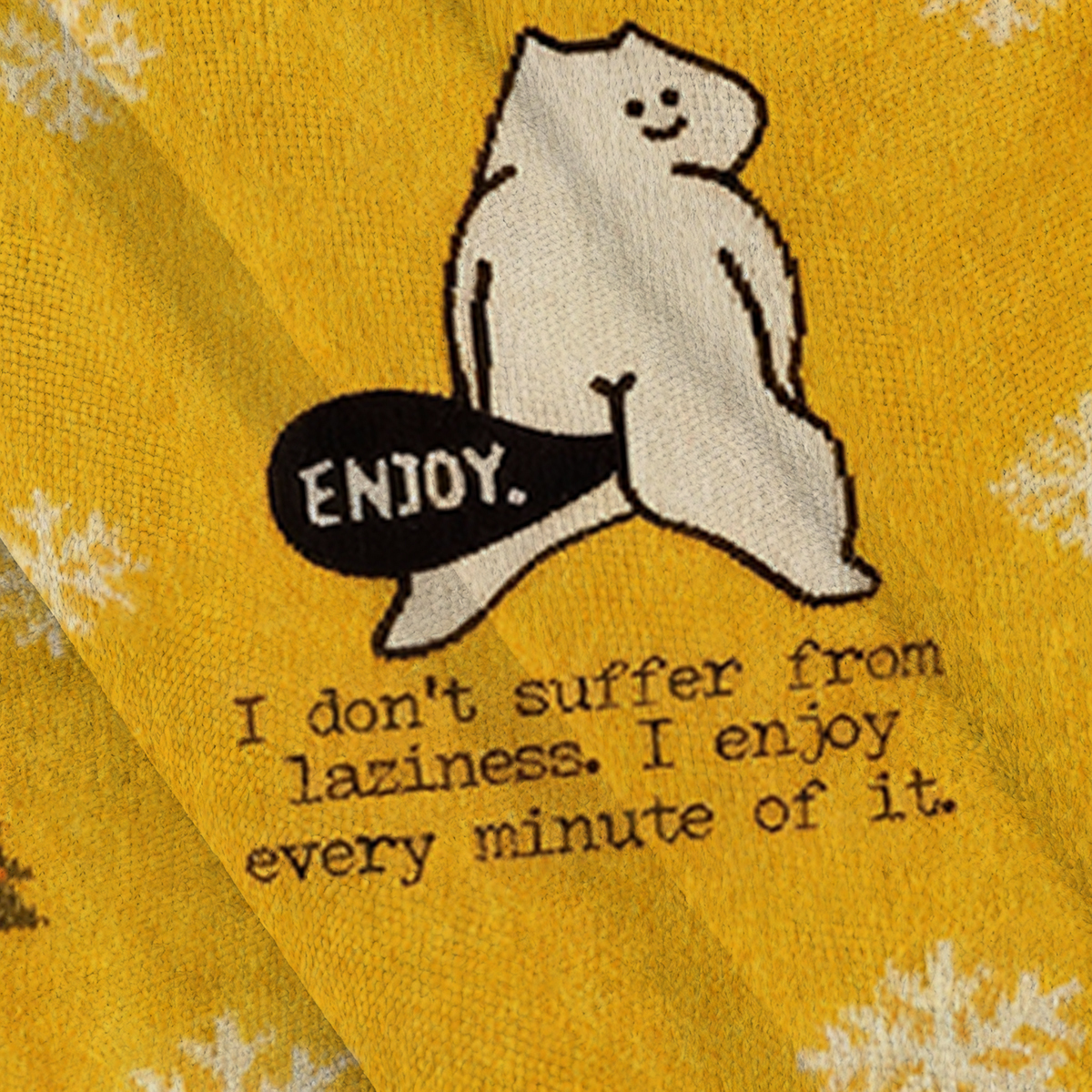 Baddiecat Enjoy Every Minute Christmas Ugly Sweatshirt