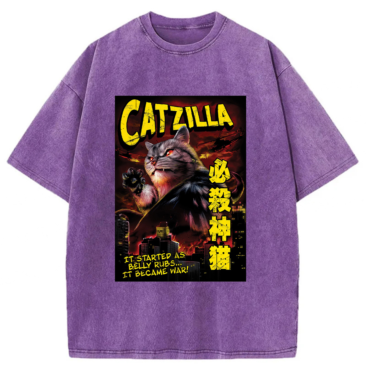Tokyoviva Catzilla Washed T-shirt