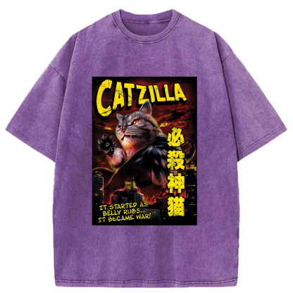 Tokyoviva Catzilla Washed T-shirt