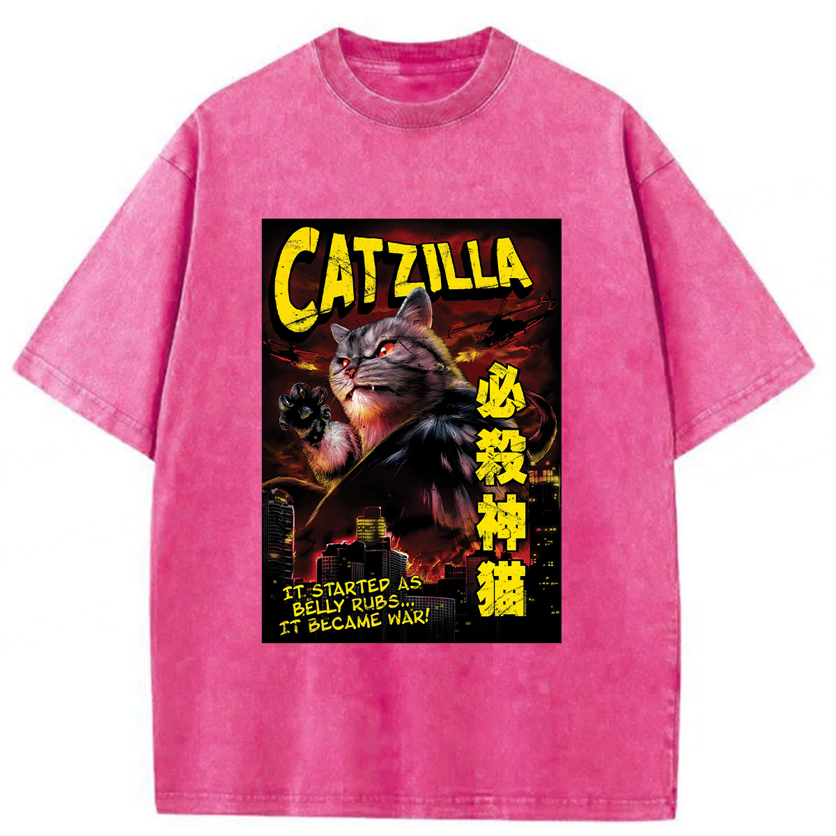 Tokyoviva Catzilla Washed T-shirt