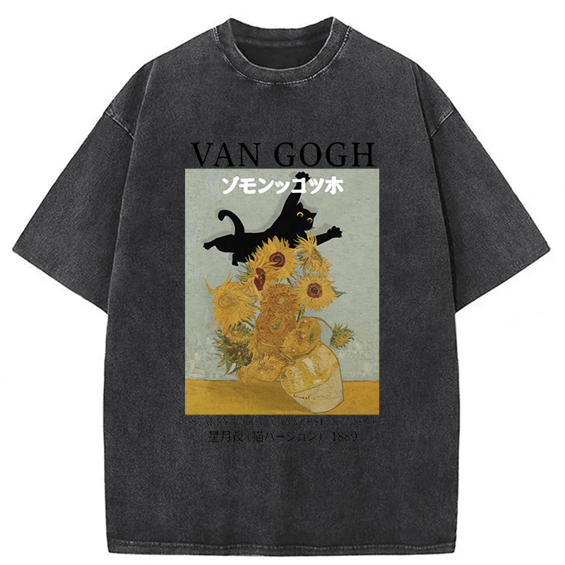 Tokyoviva Van Gogh Washed T-shirt