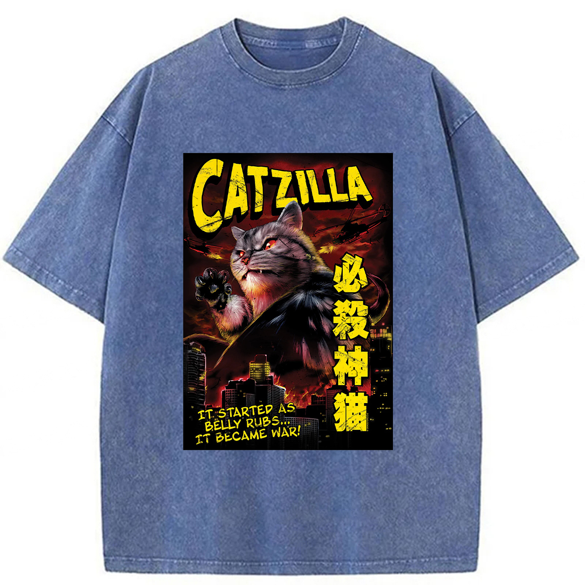 Tokyoviva Catzilla Washed T-shirt