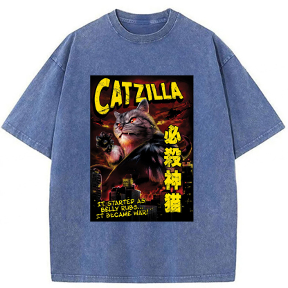 Tokyoviva Catzilla Washed T-shirt