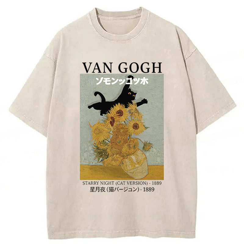Tokyoviva Van Gogh Washed T-shirt