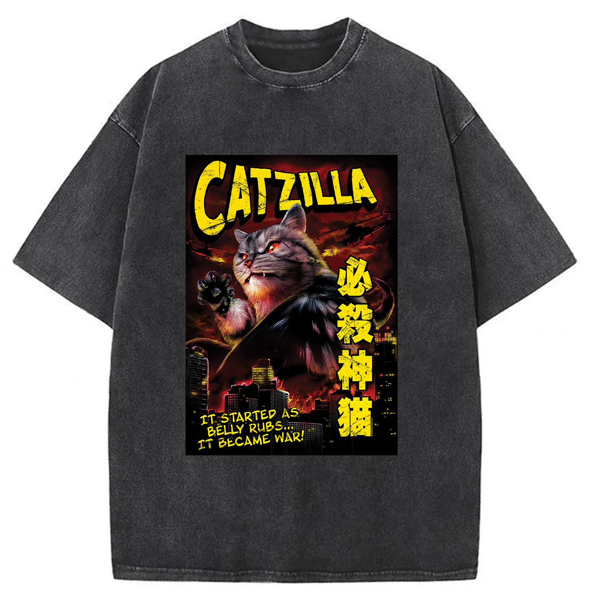 Tokyoviva Catzilla Washed T-shirt