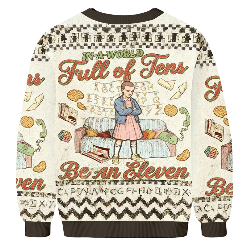 Baddiecat In A World Full Of Ten Points Aim To Give Eleven Ugly Sweatshirt