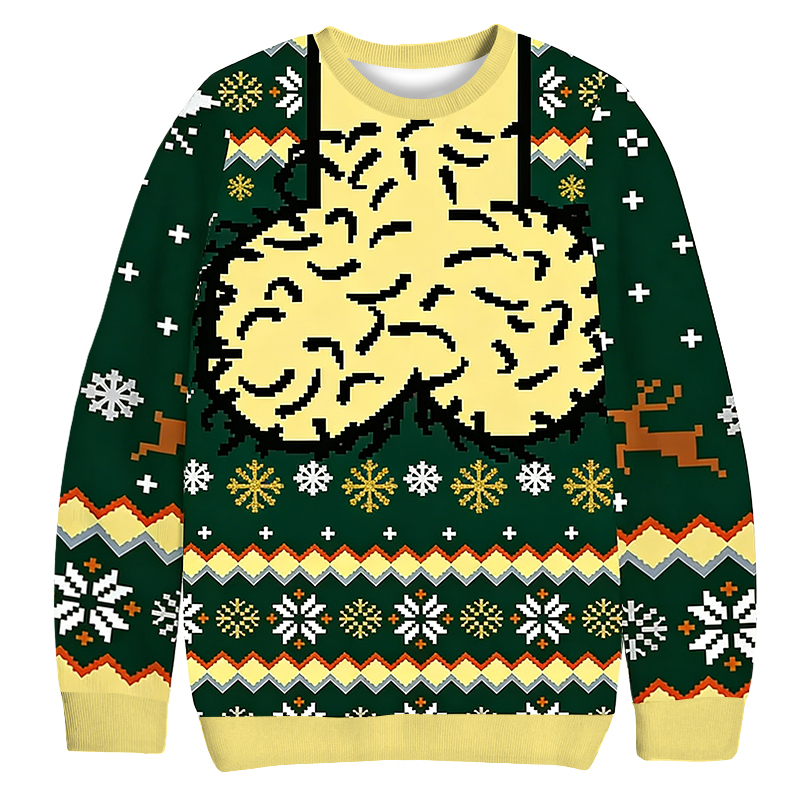 Tokyoviva Funny And Mischievous Christmas Ugly Sweatshirt