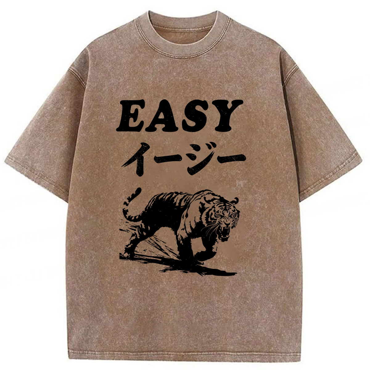 Tokyoviva Tasy Tiger Washed T-shirt