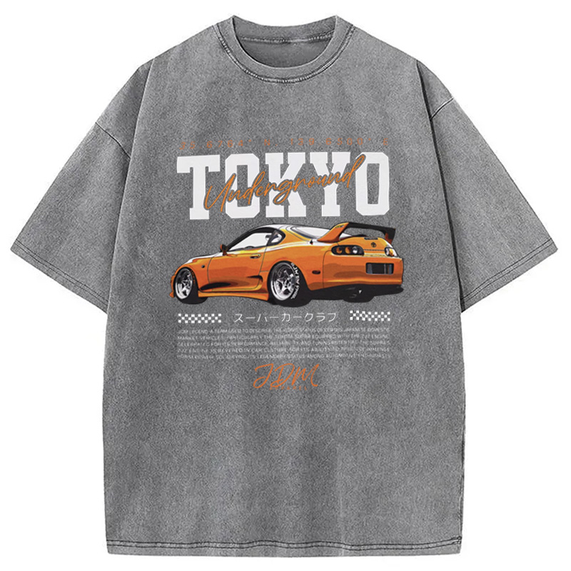 Tokyo JDM Style Car Washed T-Shirt