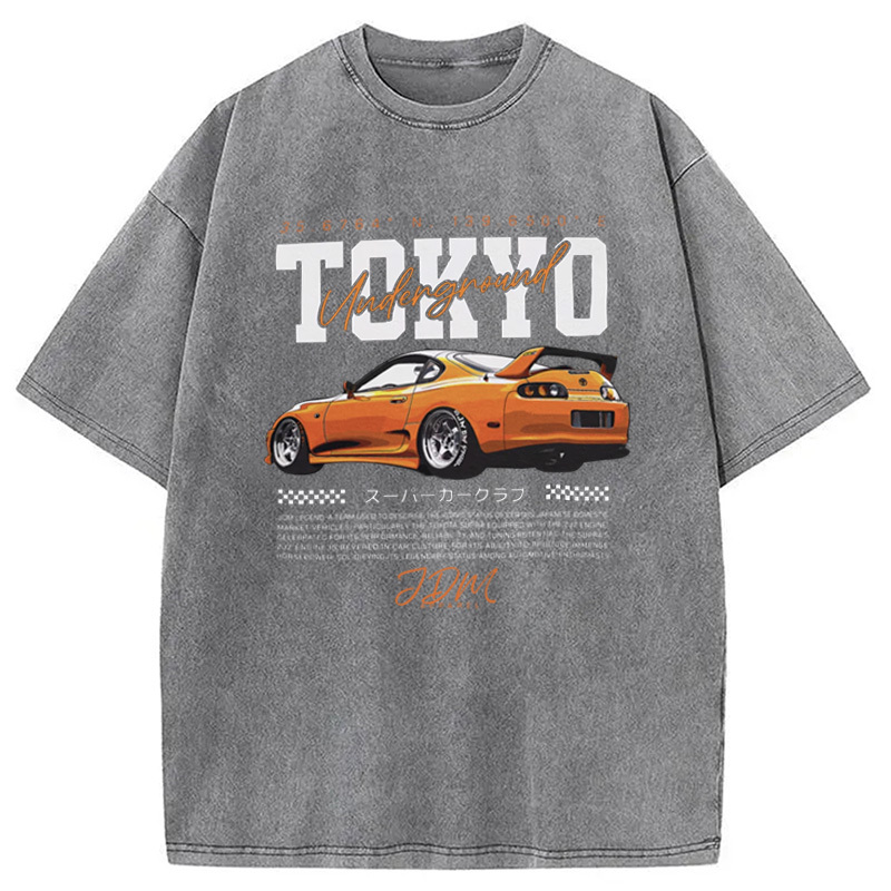 Tokyo JDM Style Car Washed T-Shirt