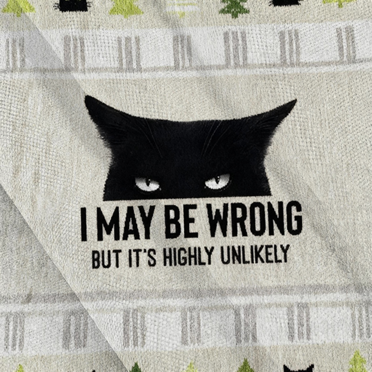 Baddiecat Cat Can Do No Wrong Christmas Ugly Sweatshirt