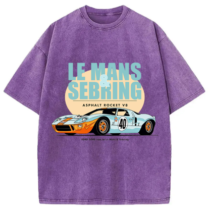 Won At Le Mans & Sebring Washed T-Shirt