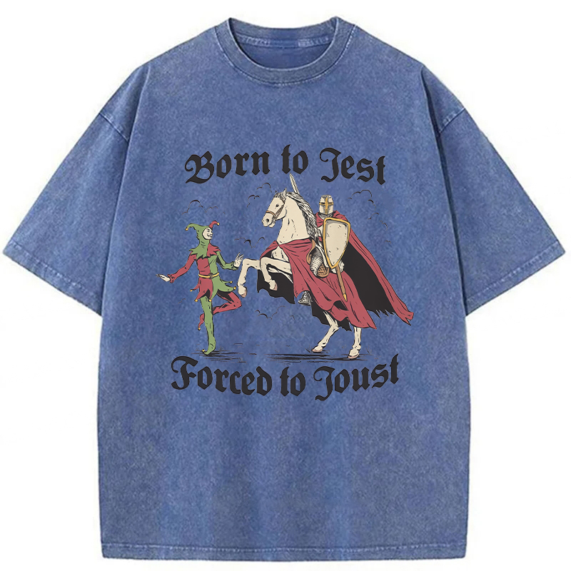 Tokyoviva Born To Jest Forced To Joust Washed T-shirt