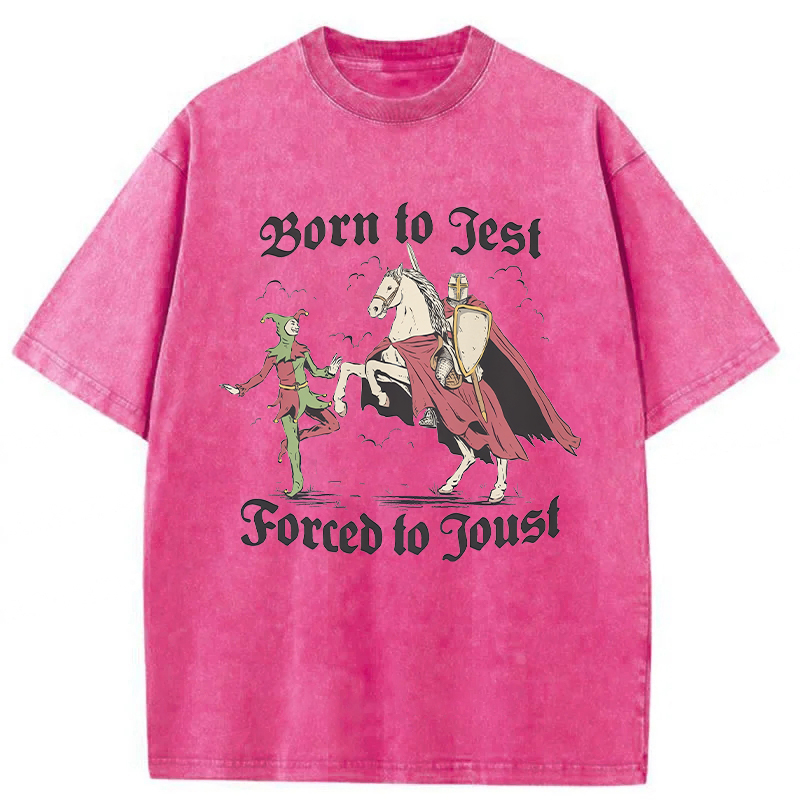 Tokyoviva Born To Jest Forced To Joust Washed T-shirt