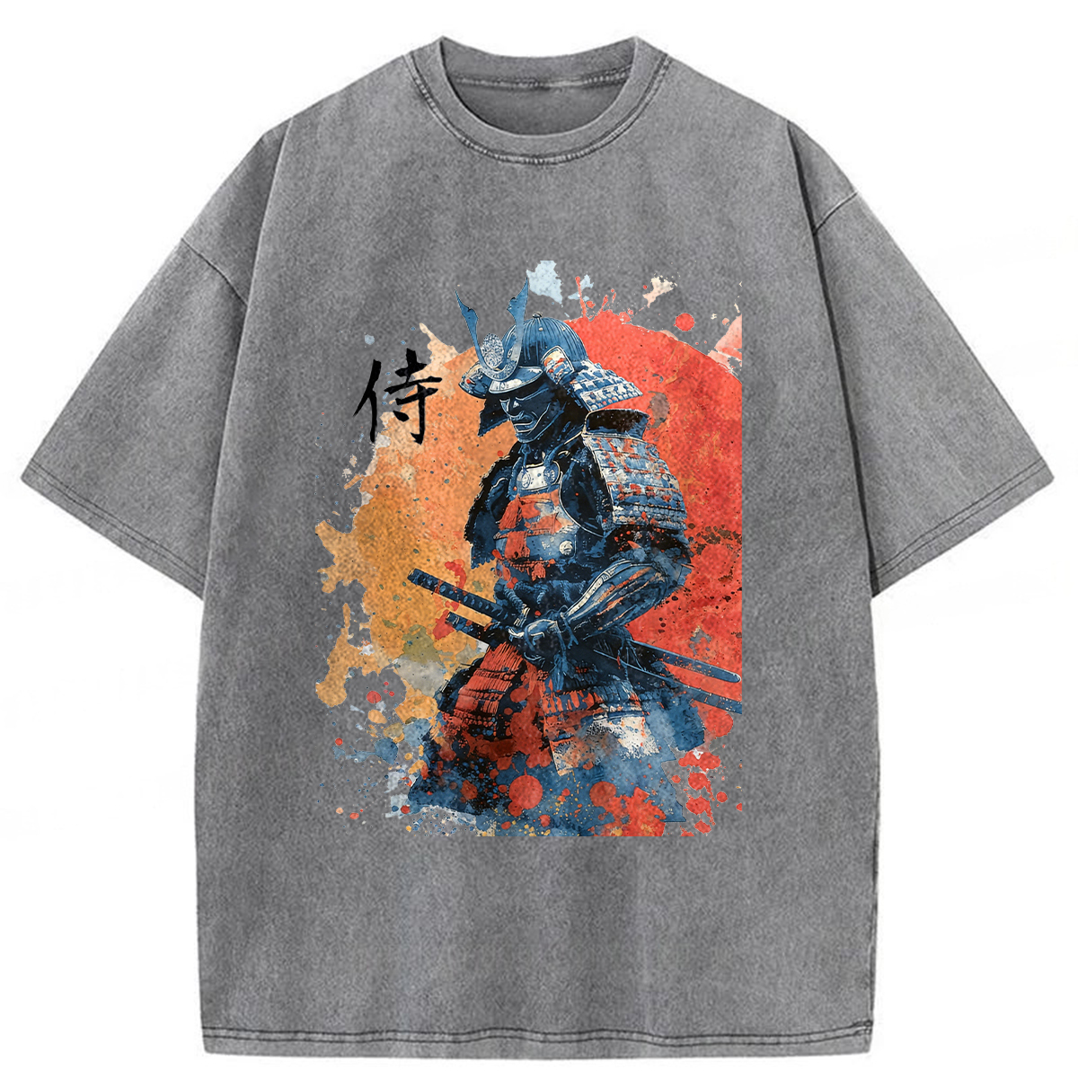 Tokyoviva Samurai Washed T-shirt