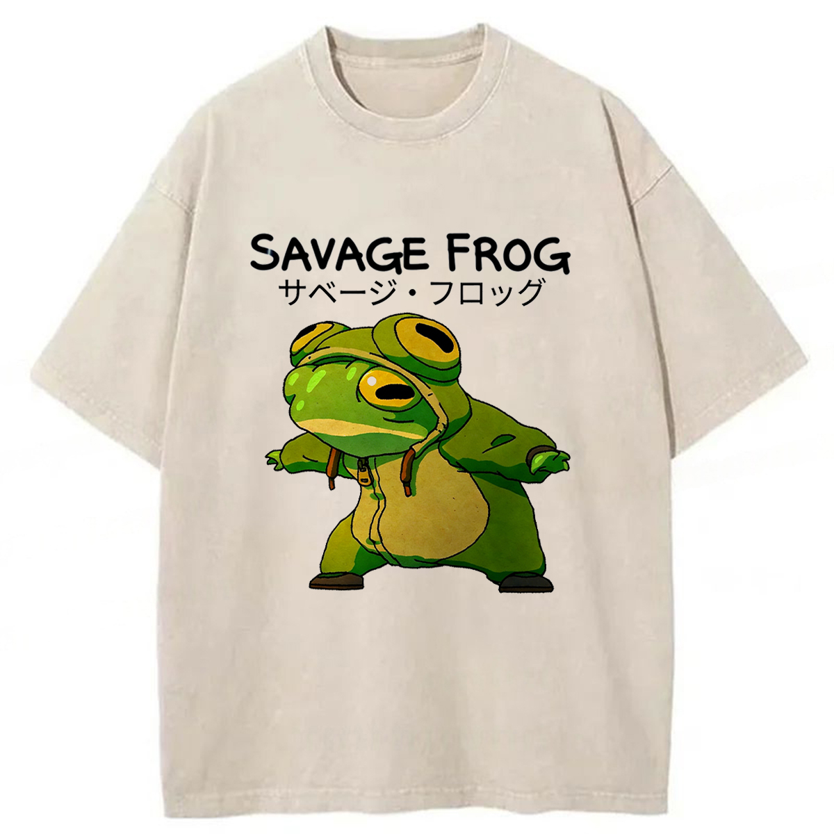 Tokyoviva Savage Frog Washed T-Shirt