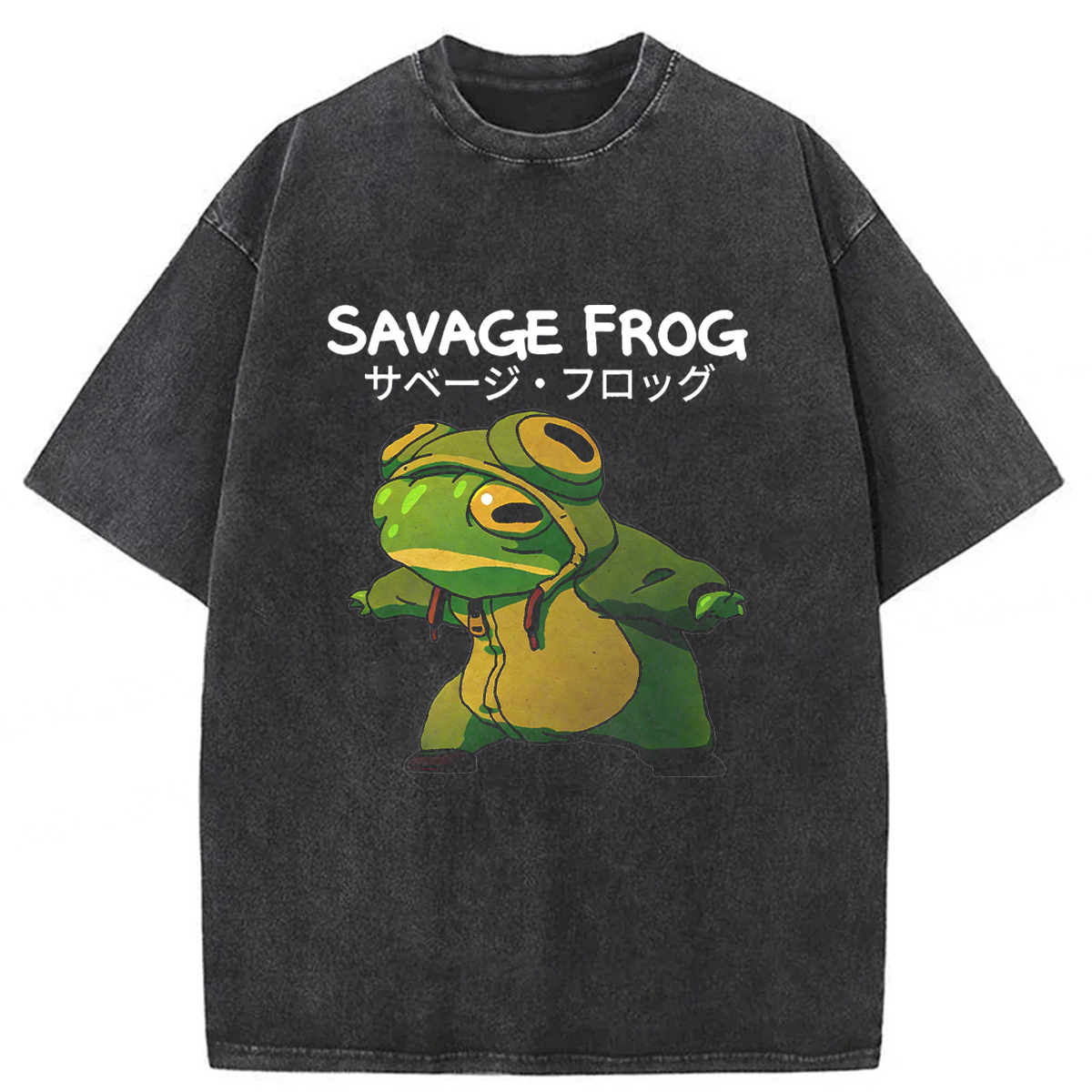 Tokyoviva Savage Frog Washed T-Shirt