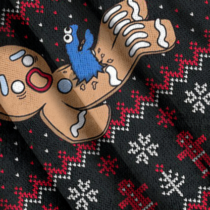 Cookie Man Fun Christmas Ugly Sweatshirt