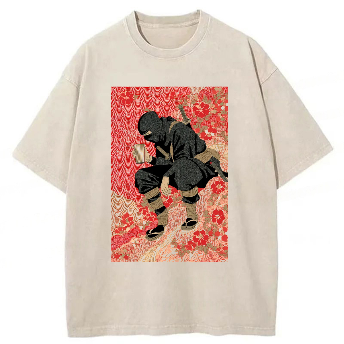 Tokyoviva The Art Of The Stealth Reader Washed T-Shirt