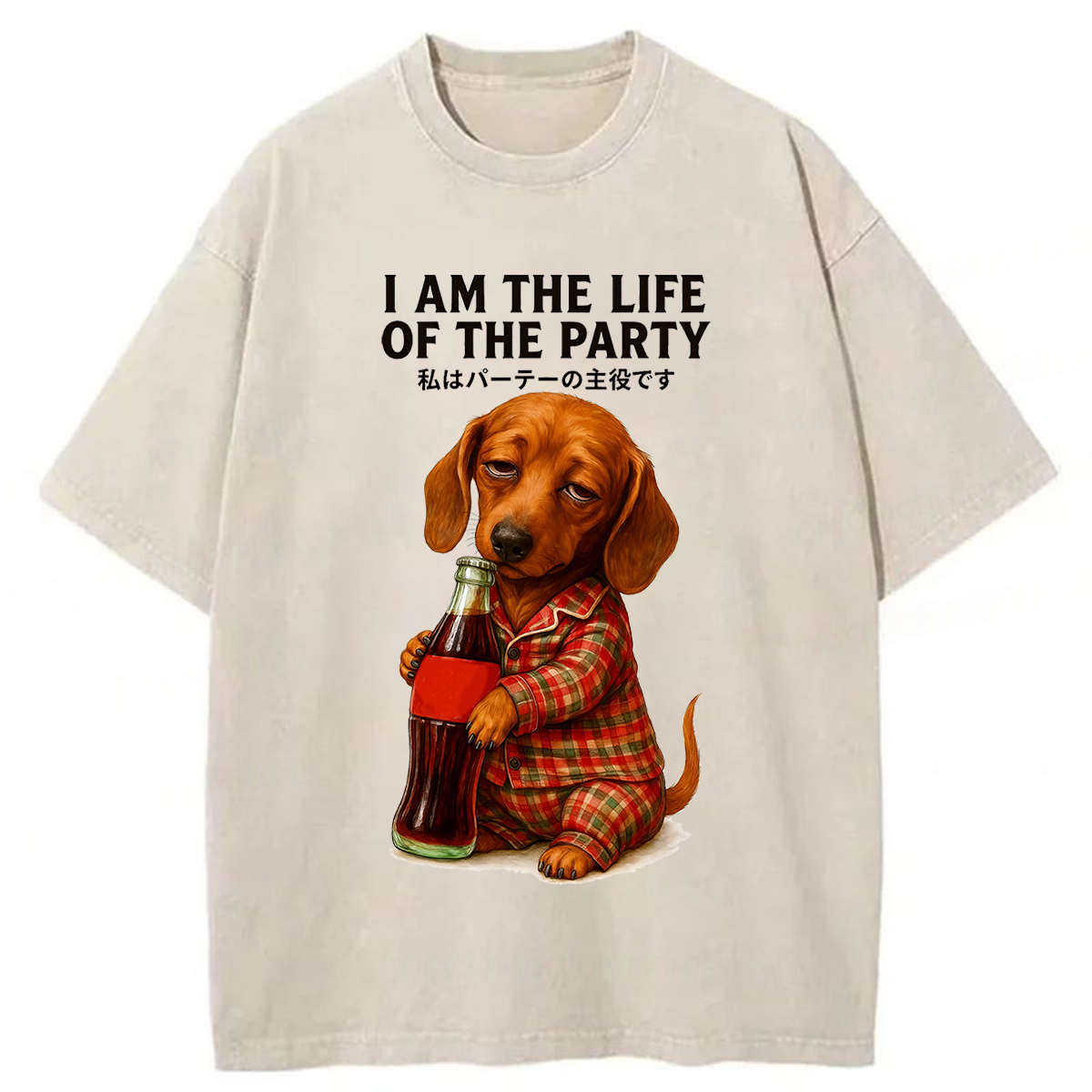 Tokyoviva I Am The Life Of The Party Washed T-Shirt
