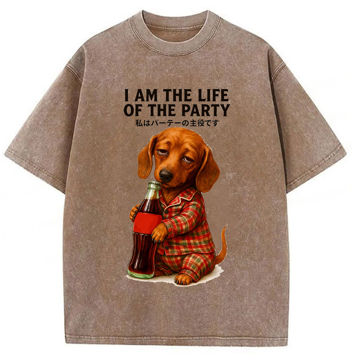 Tokyoviva I Am The Life Of The Party Washed T-Shirt