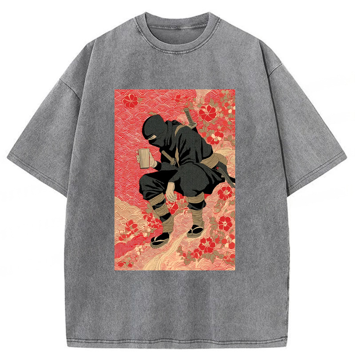 Tokyoviva The Art Of The Stealth Reader Washed T-Shirt