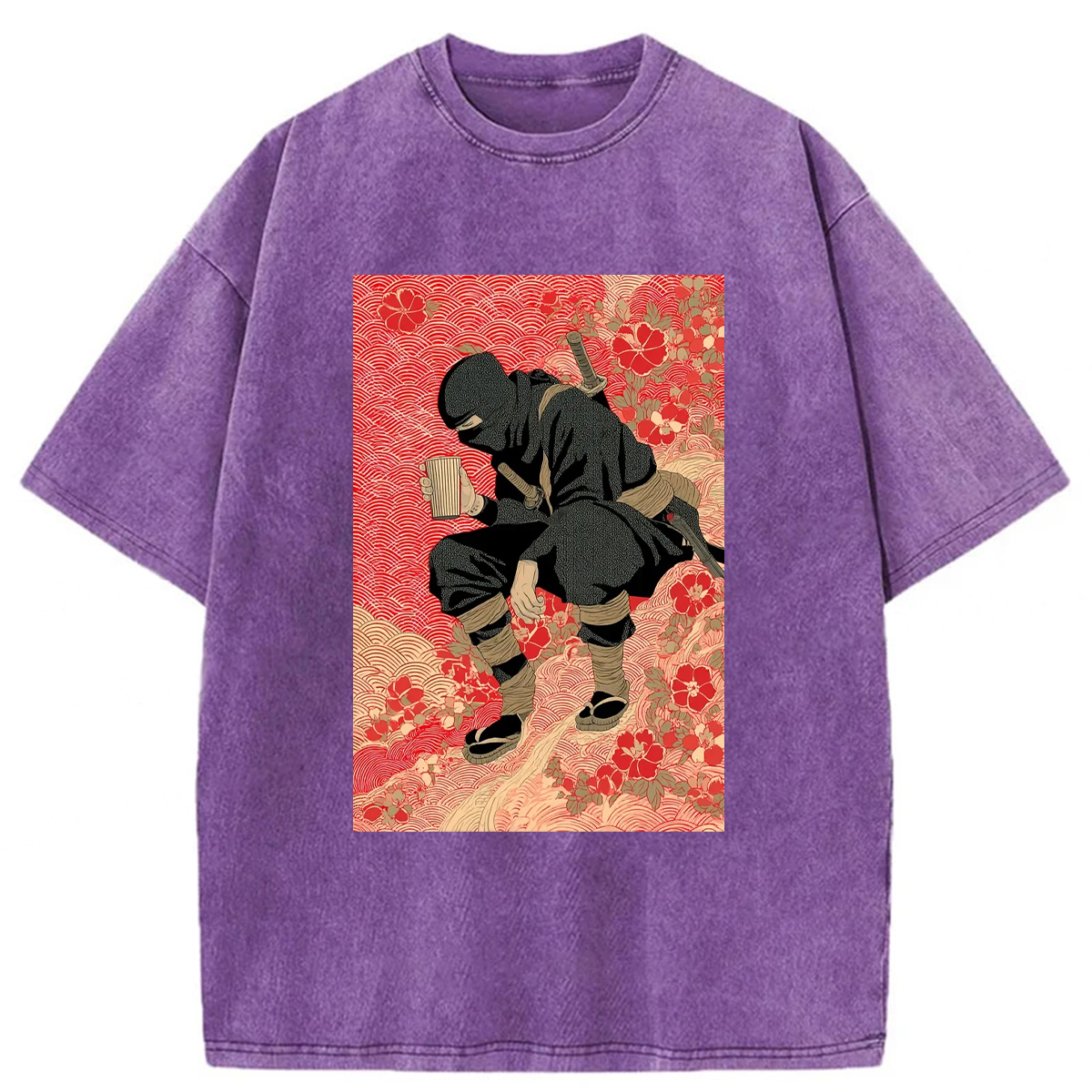 Tokyoviva The Art Of The Stealth Reader Washed T-Shirt