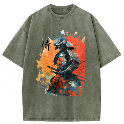 Tokyoviva Samurai Washed T-shirt