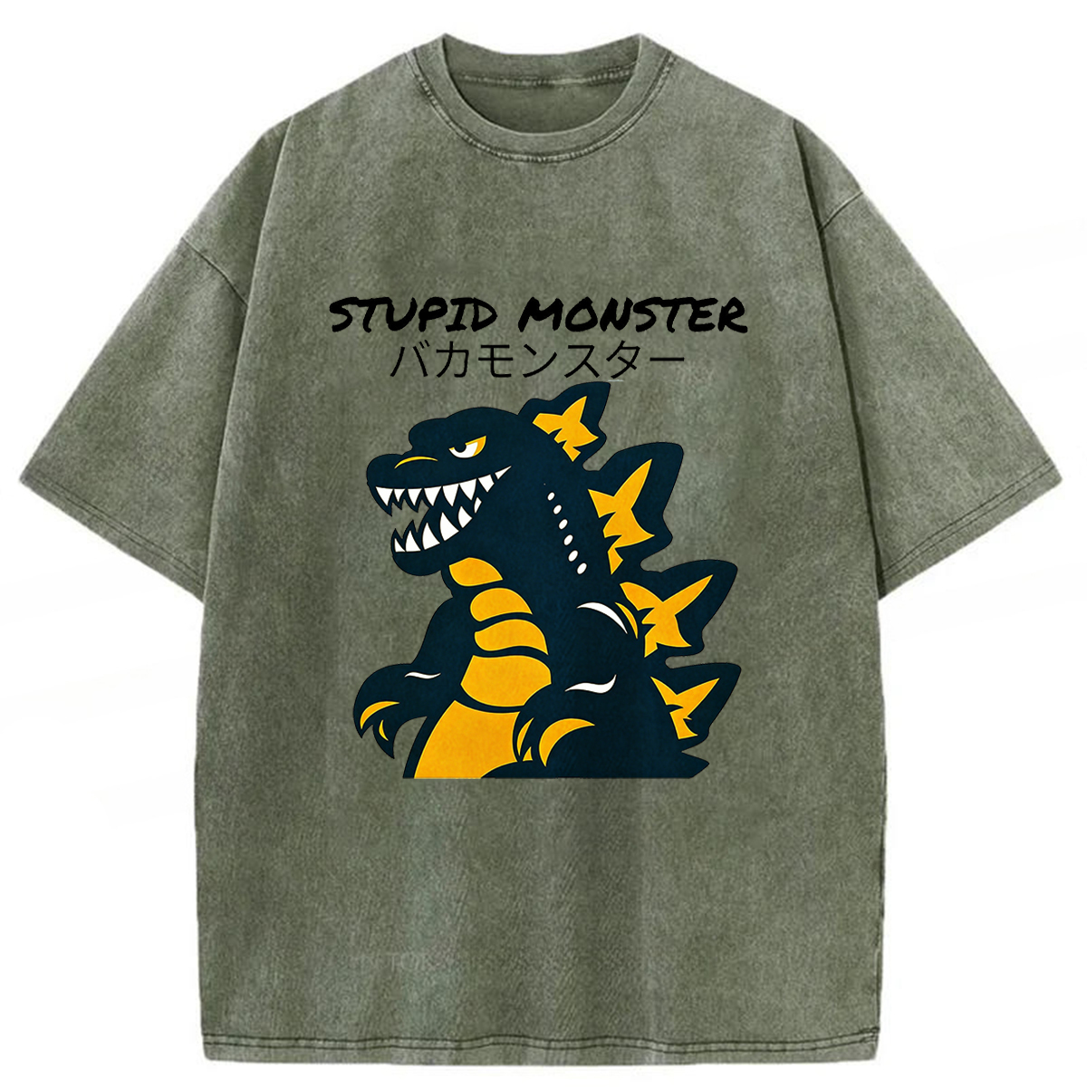 Tokyoviva Stupid Monster Washed T-Shirt