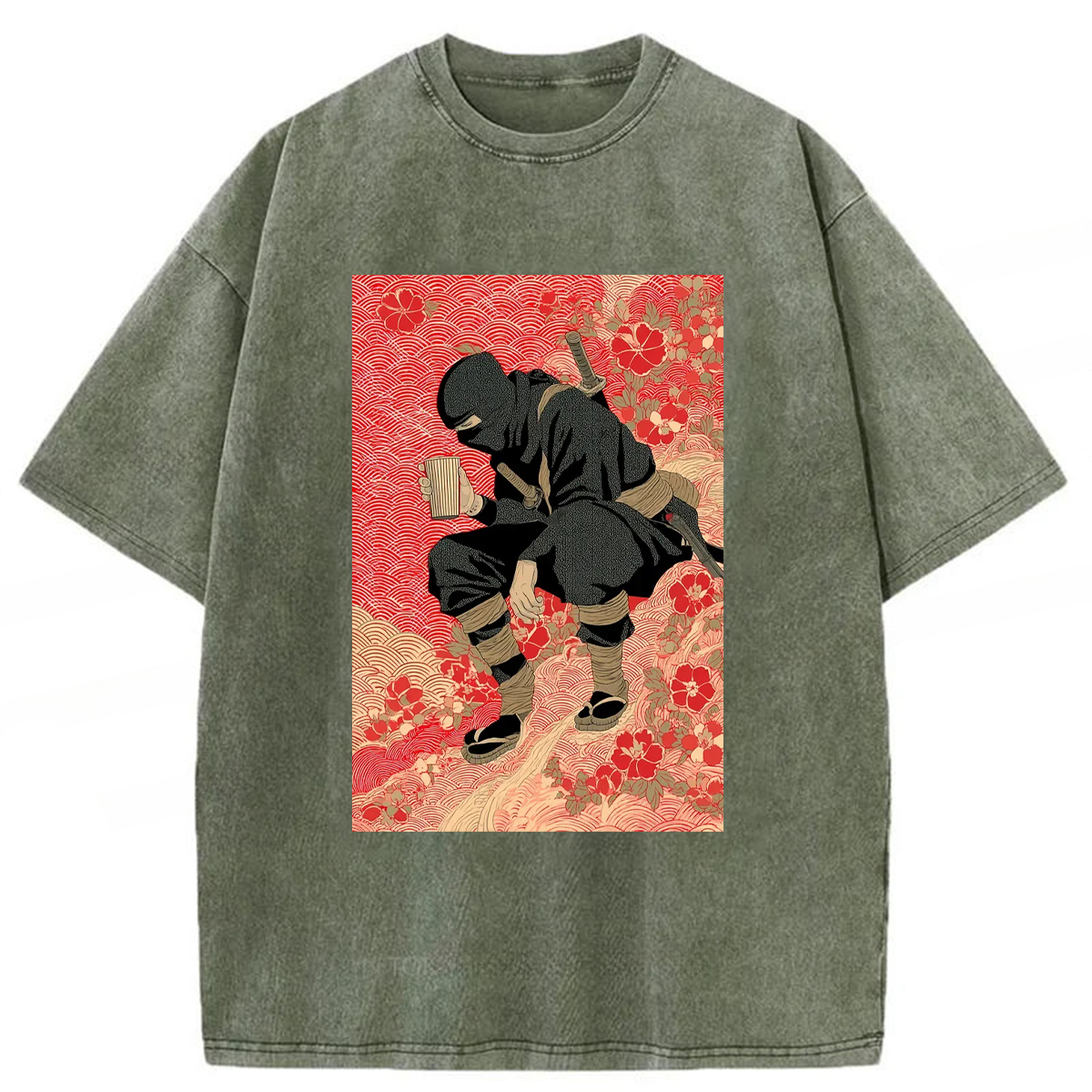 Tokyoviva The Art Of The Stealth Reader Washed T-Shirt