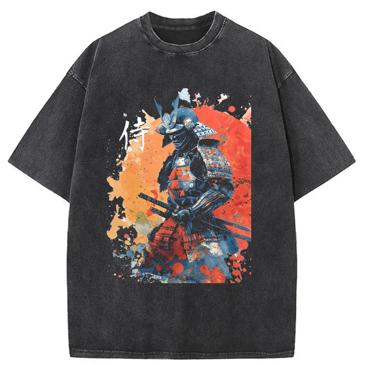 Tokyoviva Samurai Washed T-shirt