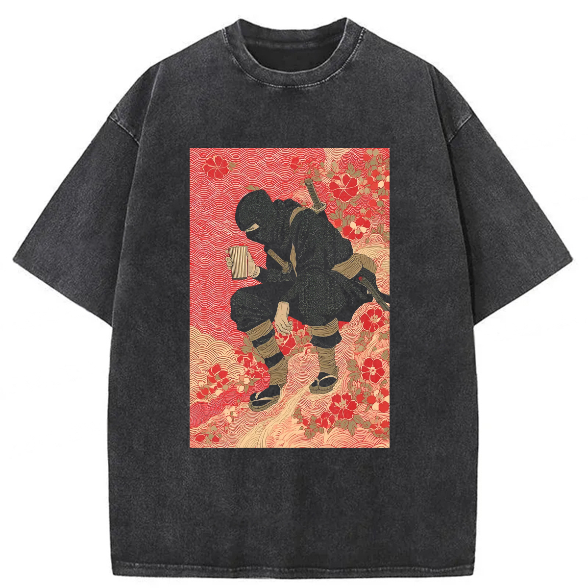 Tokyoviva The Art Of The Stealth Reader Washed T-Shirt
