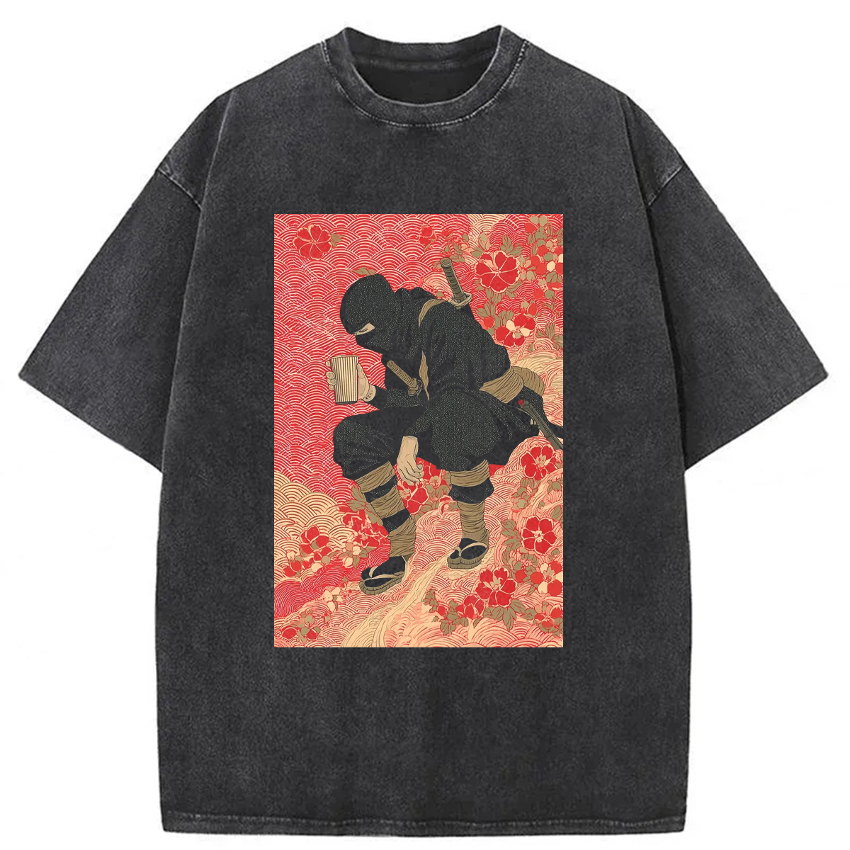 Tokyoviva The Art Of The Stealth Reader Washed T-Shirt