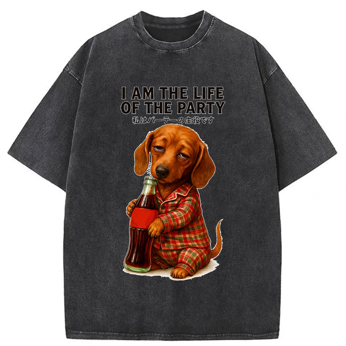 Tokyoviva I Am The Life Of The Party Washed T-Shirt