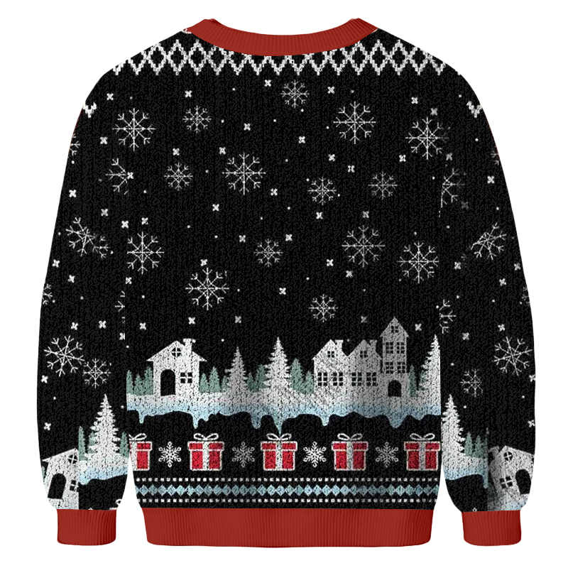 Cookie Man Fun Christmas Ugly Sweatshirt