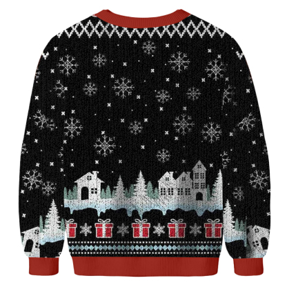 Cookie Man Fun Christmas Ugly Sweatshirt