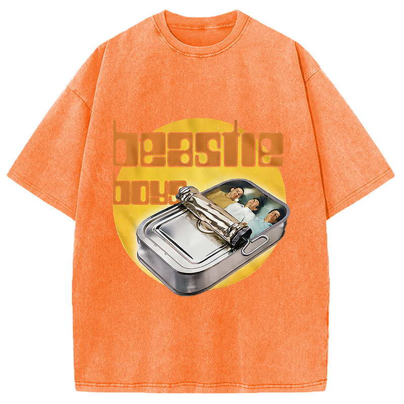 Hello Nasty Beastie Boys Hiphop Washed T-Shirt