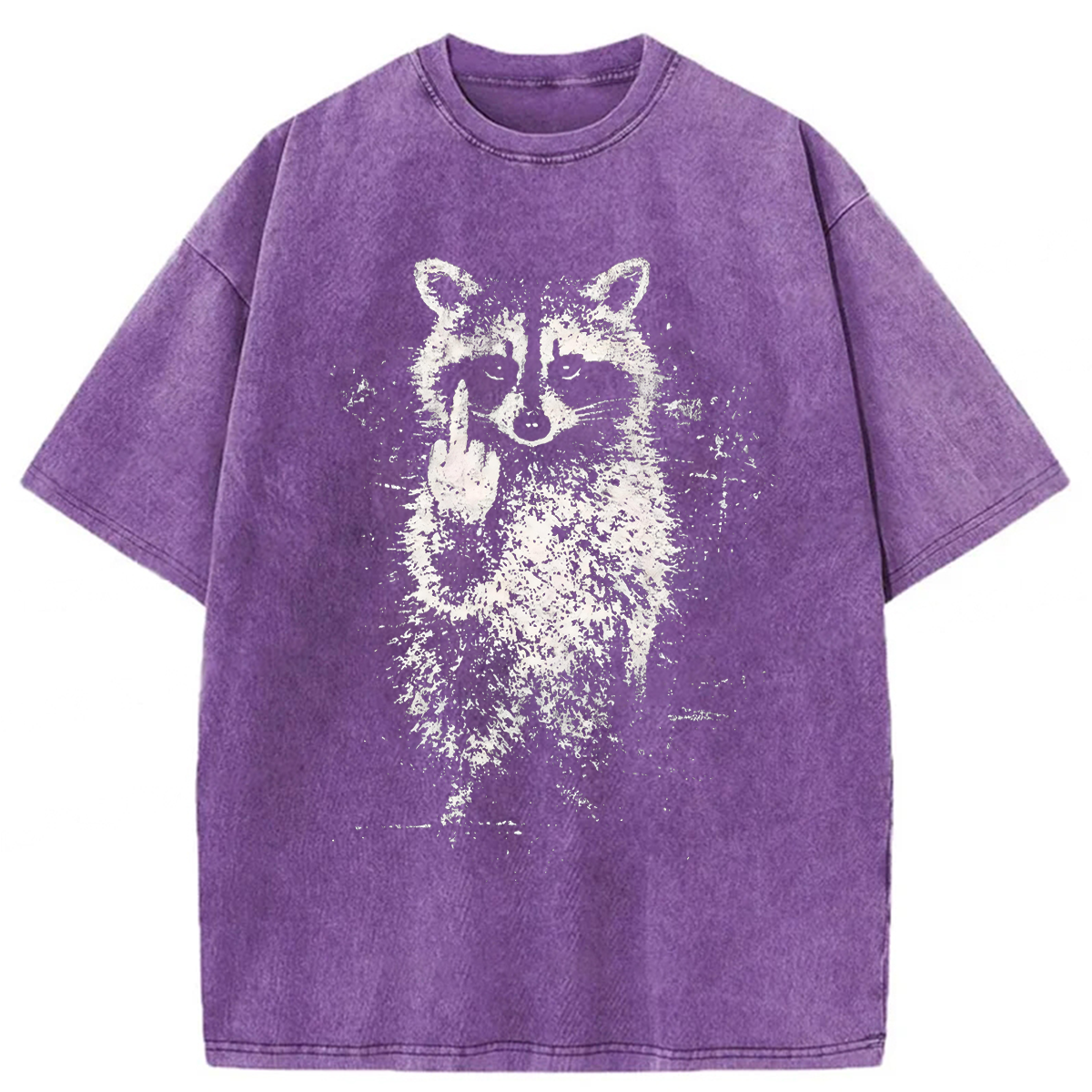 Tokyoviva Funny Sarcasm Raccoon Washed T-shirt