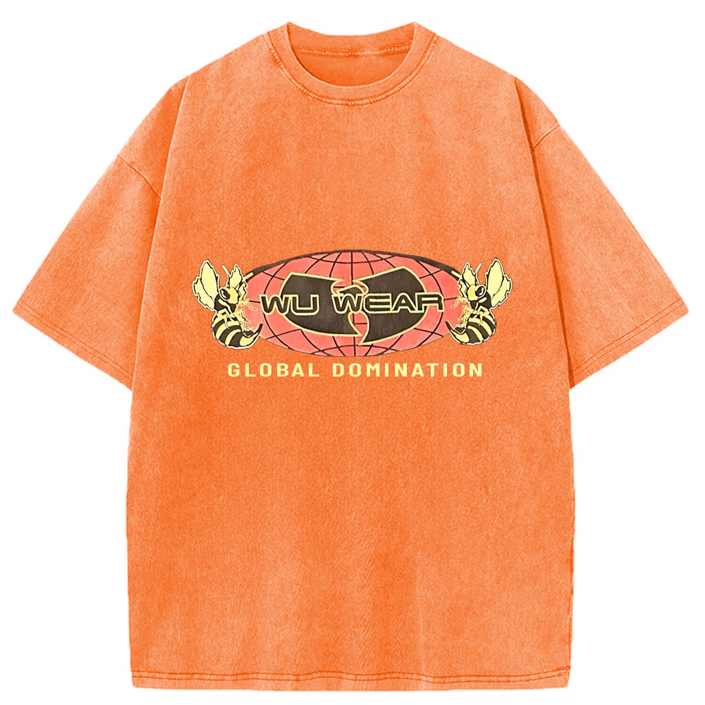 Vintage 90s Wu Wear Wu Tang Washed T-Shirt