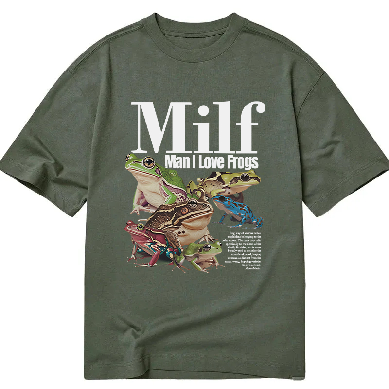 Man I Love Frogs Meme Classic T-Shirt
