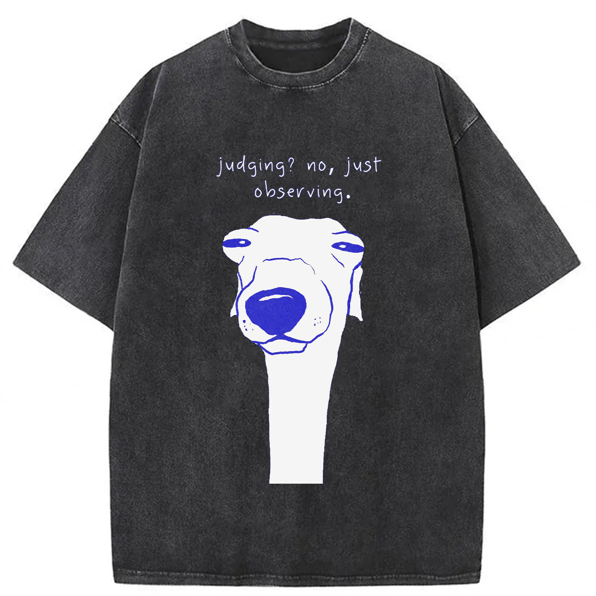 Tokyoviva Judging No Just Observing Washed T-shirt