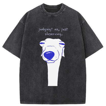 Tokyoviva Judging No Just Observing Washed T-shirt