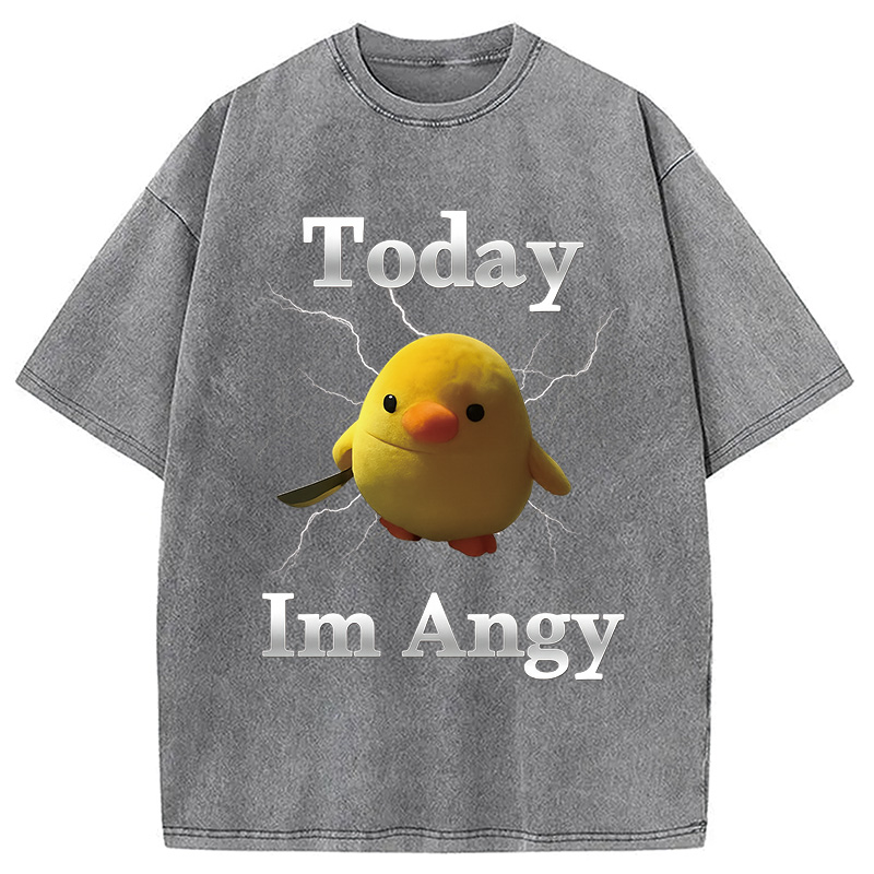 Today I'm Angry Washed T-Shirt