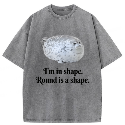Tokyoviva Seal Funny Washed T-shirt