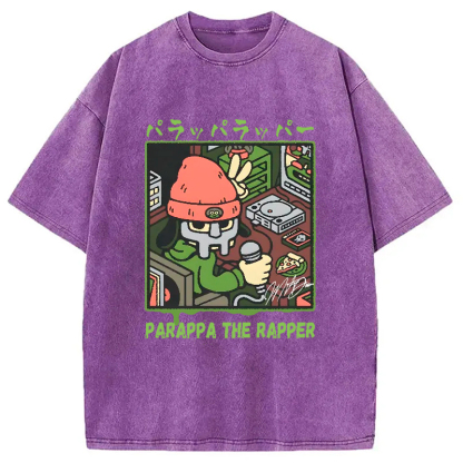 PaRappa the Rapper MF DOOM Washed T-Shirt